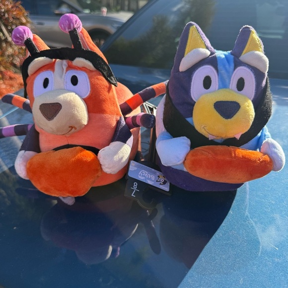 NEW! Bluey & Bingo Women’s Plush 3D Slippers Slides Soft Cozy - Picture 8 of 11